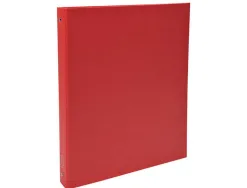 Classeur exacompta 4 anneaux 30mm a4 carte rembordée pvc dos 40mm coloris assortis