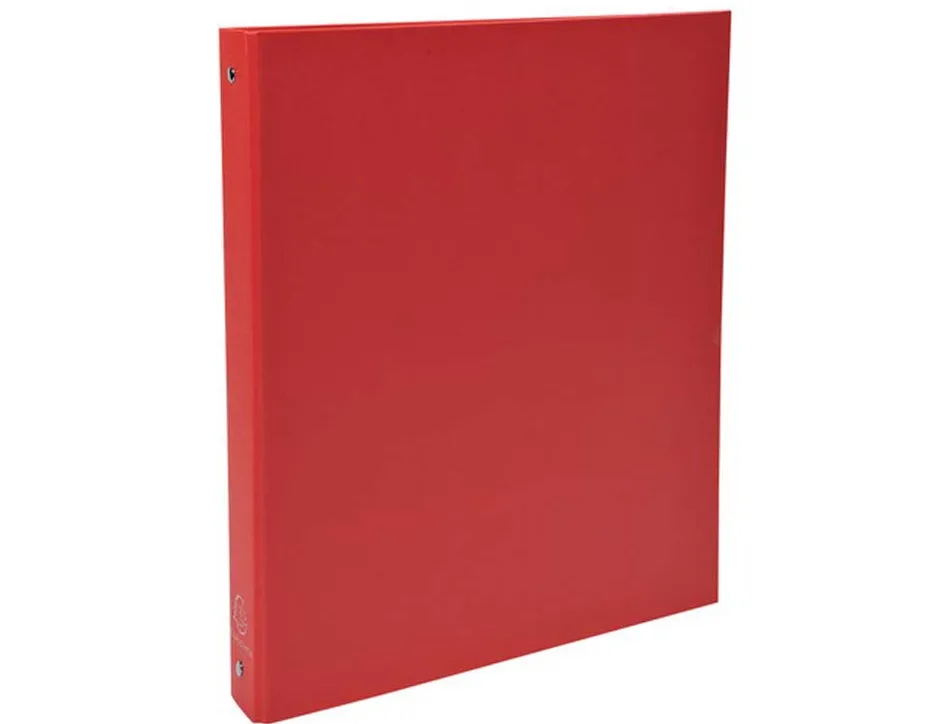 Classeur exacompta 4 anneaux 30mm a4 carte rembordée pvc dos 40mm coloris assortis