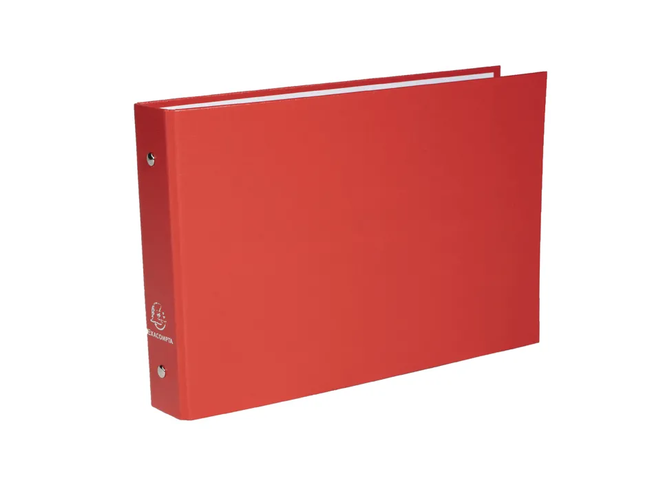 Classeur exacompta 2 anneaux 25mm pp italien 165x240mm coloris assortis