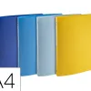 Classeur exacompta bee blue 4 anneaux 15mm a4 pp dos 20mm coloris assortis