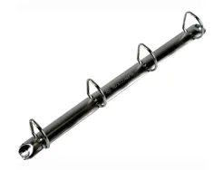 Classeur exacompta kreacover 4 anneaux 15mm a4+ carton recouvert polypropylène dos 38mm personnalisable blanc