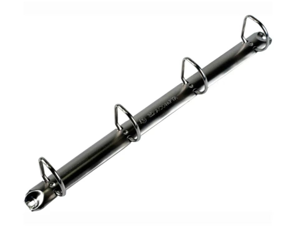 Classeur exacompta kreacover 4 anneaux 15mm a4+ carton recouvert polypropylène dos 38mm personnalisable blanc
