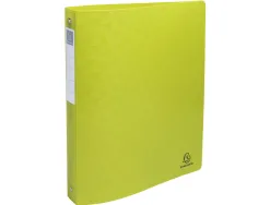 Classeur exacompta pop'nco 2 anneaux 30mm pp a4+ 32x26,8cm capacite 270 feuilles coloris assortis