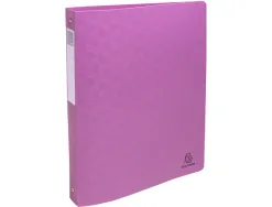 Classeur exacompta pop'nco 2 anneaux 30mm pp a4+ 32x26,8cm capacite 270 feuilles coloris assortis