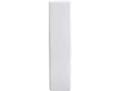 Classeur kangourou liderpapel 2 anneaux 55mm 283x320mm document a4 plastique dos 78mm coloris blanc