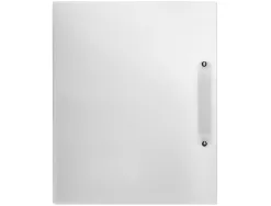 Classeur kangourou liderpapel 2 anneaux en d 40mm polypropylene 283x320mm document a4 coloris
