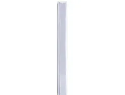 Classeur kangourou liderpapel 4 anneaux 16mm 283x320mm document a4 plastique dos 28mm coloris blanc