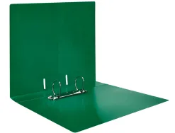 Classeur kangourou liderpapel 2 anneaux en d 40mm polypropylene 283x320mm document a4 coloris vert