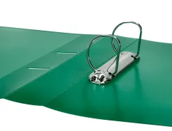 Classeur kangourou liderpapel 2 anneaux en d 40mm polypropylene 283x320mm document a4 coloris vert