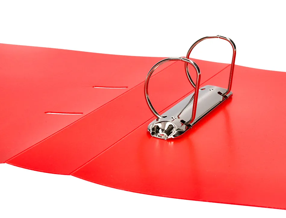 Classeur kangourou liderpapel 2 anneaux en d 40mm polypropylene 283x320mm document a4 coloris rouge