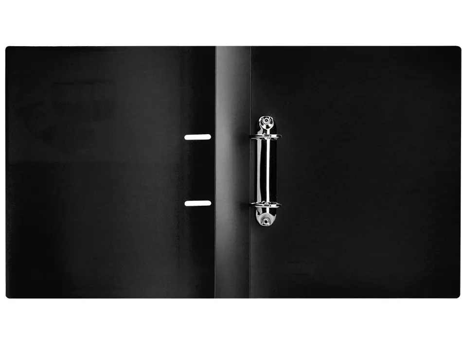 Classeur kangourou liderpapel 2 anneaux en d 40mm polypropylene 283x320mm document a4 coloris noir