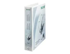 Classeur levier esselte a4+ polypropylène personnalisable dos 75mm maxi ouverture 2 poches personnalisation extérieure