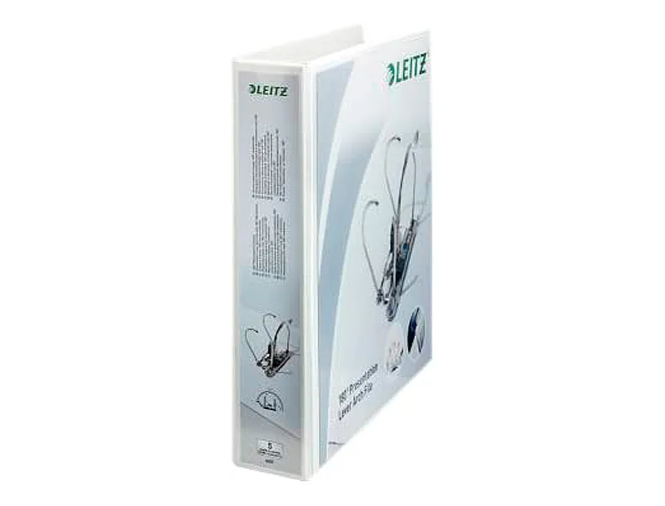 Classeur levier esselte a4+ polypropylène personnalisable dos 75mm maxi ouverture 2 poches personnalisation extérieure