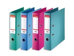 Classeur levier esselte standard a4 polypropylene dos 75mm coloris orange