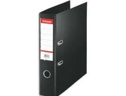 Classeur levier esselte standard a4 polypropylene dos 75mm coloris noir
