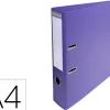 Classeur levier exacompta a4 pvc capacite 665 feuilles robuste et ergonomique dos de 70 mm dim 32x29 cm coloris