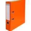 Classeur levier exacompta a4 polypropylène 22/10e dos 80mm coloris orange
