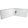 Classeur levier exacompta carton recouvert papier marbré a3 horizontal 32x48cm dos gris 8cm coloris gris