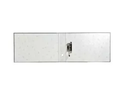 Classeur levier exacompta carton recouvert papier marbré a3 horizontal 32x48cm dos gris 8cm coloris gris