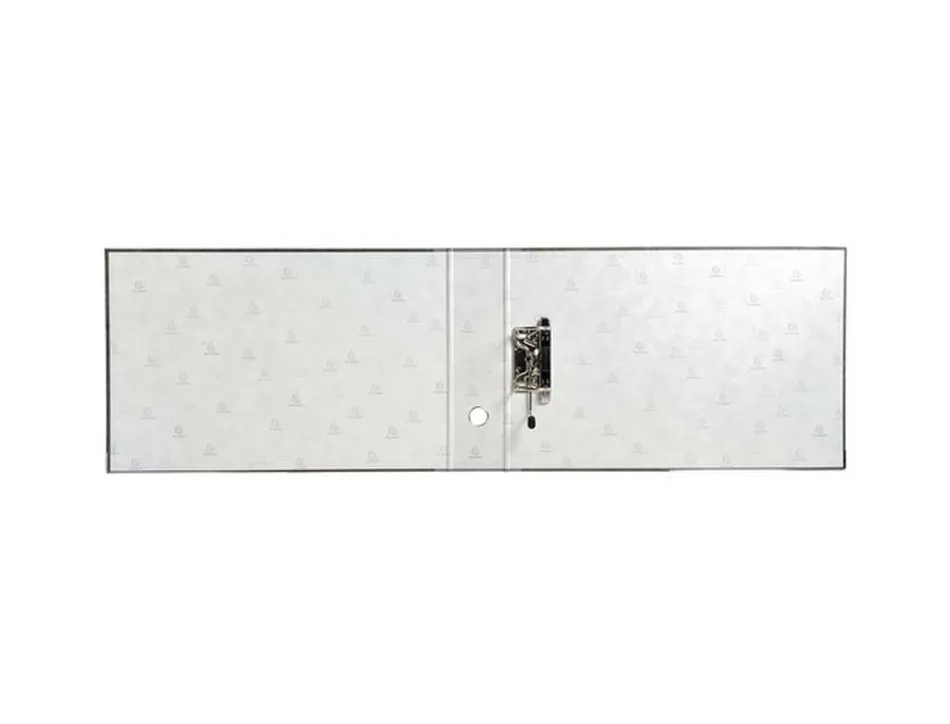 Classeur levier exacompta carton recouvert papier marbré a3 horizontal 32x48cm dos gris 8cm coloris gris