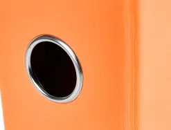 Classeur levier liderpapel documenta a4+ carton remborde dos 75mm rado metallique coloris orange