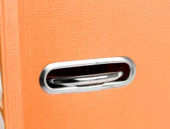 Classeur levier liderpapel documenta a4+ carton remborde dos 75mm rado metallique coloris orange
