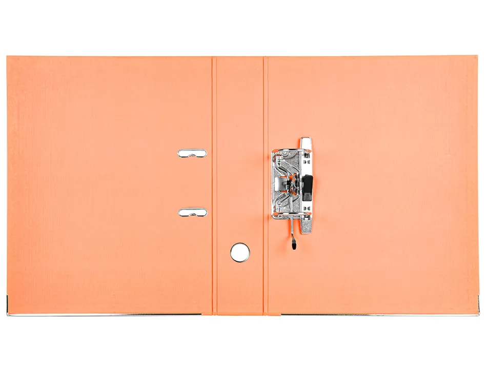 Classeur levier liderpapel documenta a4+ carton remborde dos 75mm rado metallique coloris orange