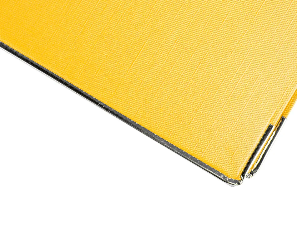 Classeur levier liderpapel documenta a4+ carton remborde dos 75mm rado metallique coloris jaune