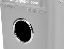 Classeur levier liderpapel a4 documenta carton rembordé 1,9mm dos 52mm rado métallique coloris gris