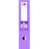 Classeur levier liderpapel documenta a4+ carton remborde dos 75mm rado metallique coloris lilas