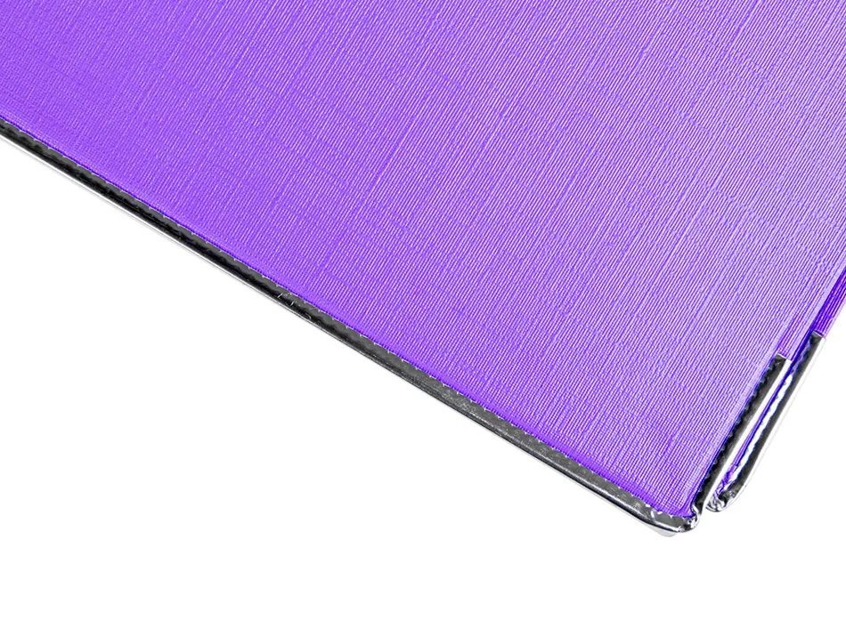 Classeur levier liderpapel documenta a4+ carton remborde dos 75mm rado metallique coloris lilas
