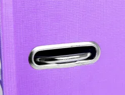 Classeur levier liderpapel documenta a4+ carton remborde dos 75mm rado metallique coloris lilas