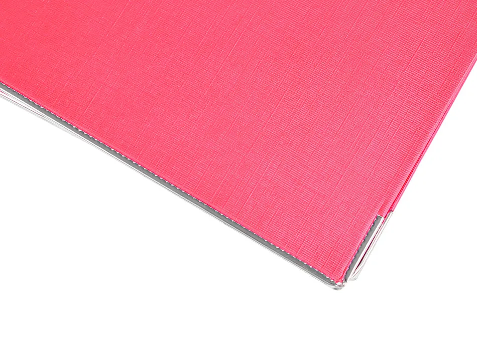 Classeur levier liderpapel a4 documenta carton rembordé 1,9mm dos 52mm rado métallique coloris rouge
