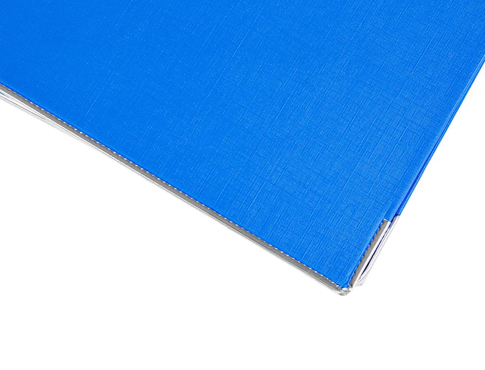 Classeur levier liderpapel a4 documenta carton rembordé 1,9mm dos 52mm rado métallique coloris bleu
