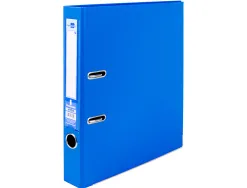 Classeur levier liderpapel a4 documenta carton rembordé 1,9mm dos 52mm rado métallique coloris bleu