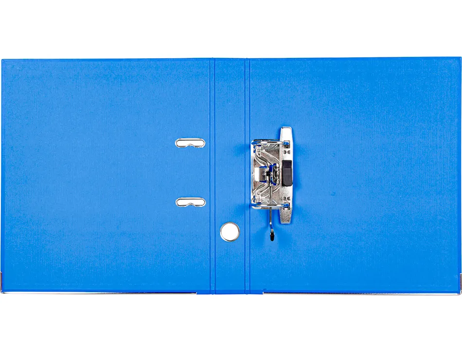 Classeur levier liderpapel a4 documenta carton rembordé 1,9mm dos 52mm rado métallique coloris bleu