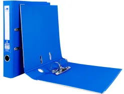Classeur levier liderpapel a4 documenta carton rembordé 1,9mm dos 52mm rado métallique coloris bleu