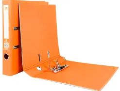 Classeur levier liderpapel a4 documenta carton rembordé 1,9mm dos 52mm rado métallique coloris orange