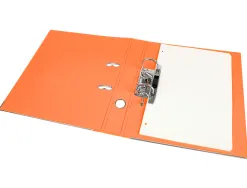 Classeur levier liderpapel a4 documenta carton rembordé 1,9mm dos 52mm rado métallique coloris orange