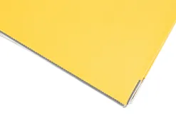 Classeur levier liderpapel a4 documenta carton rembordé 1,9mm dos 52mm rado métallique coloris jaune