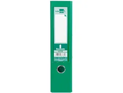 Classeur levier liderpapel a4 documenta carton rembordé 1,9mm dos 75mm rado métallique coloris vert