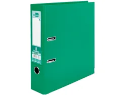 Classeur levier liderpapel a4 documenta carton rembordé 1,9mm dos 75mm rado métallique coloris vert
