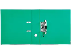 Classeur levier liderpapel a4 documenta carton rembordé 1,9mm dos 75mm rado métallique coloris vert