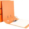 Classeur levier liderpapel a4 documenta carton rembordé 1,9mm dos 75mm rado métallique coloris orange