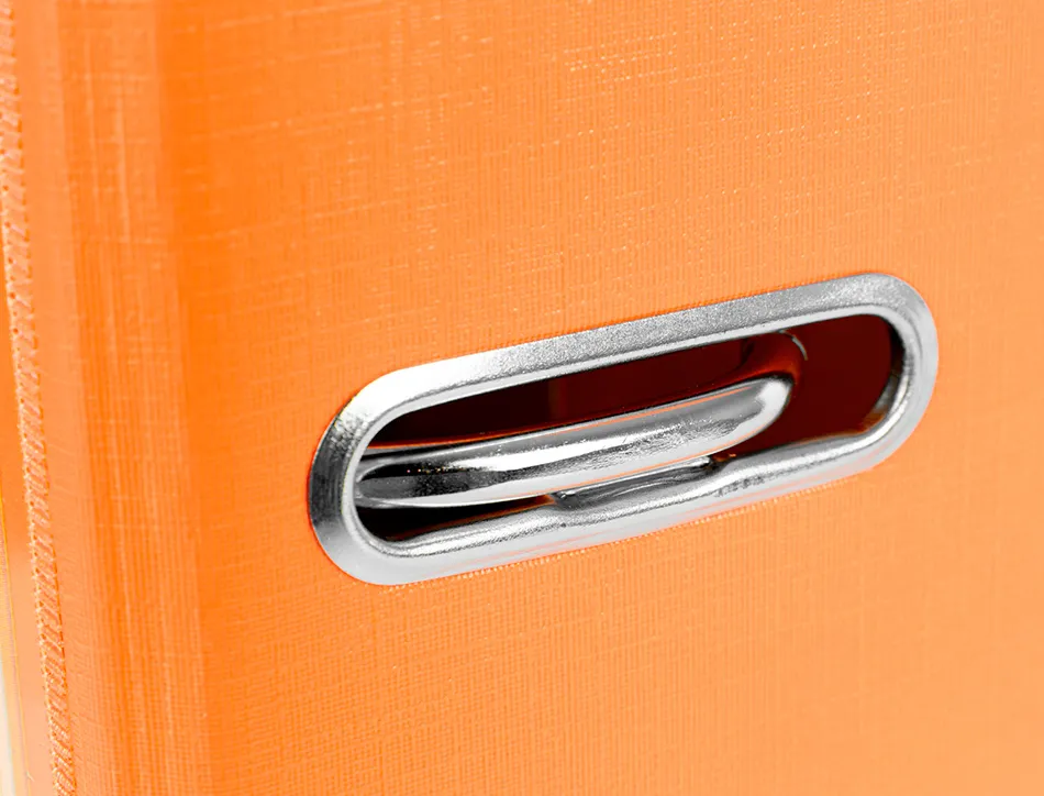 Classeur levier liderpapel a4 documenta carton rembordé 1,9mm dos 75mm rado métallique coloris orange