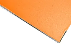 Classeur levier liderpapel a4 documenta carton rembordé 1,9mm dos 75mm rado métallique coloris orange