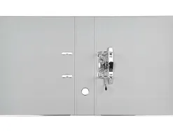 Classeur levier liderpapel documenta a4+ carton remborde dos 75mm rado metallique coloris gris