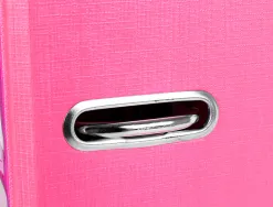 Classeur levier liderpapel documenta a4+ carton remborde dos 75mm rado metallique coloris rose