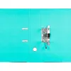 Classeur levier liderpapel documenta a4+ carton remborde dos 75mm rado metallique coloris vert clair