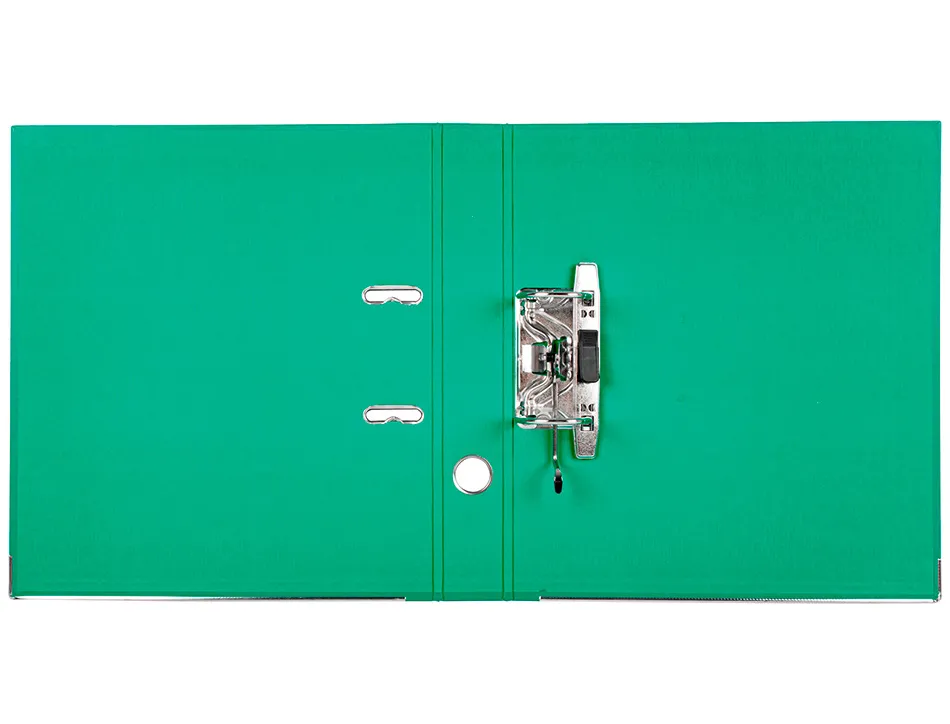 Classeur levier liderpapel a4 documenta carton rembordé 1,9mm dos 52mm rado métallique coloris vert